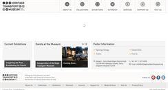 Desktop Screenshot of heritagetransportmuseum.org